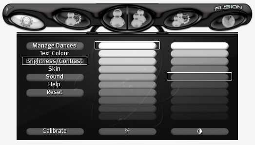 Fusion Dance Machine - Brightness/Contrast