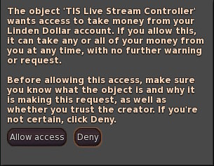 TIS Live Stream Debit